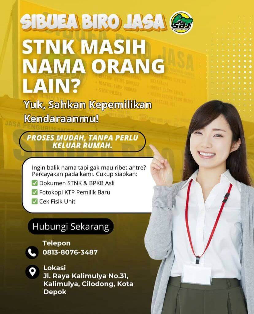 STNK Masih Atas Nama Orang Lain? Segera Balik Nama untuk Keamanan dan Kenyamanan