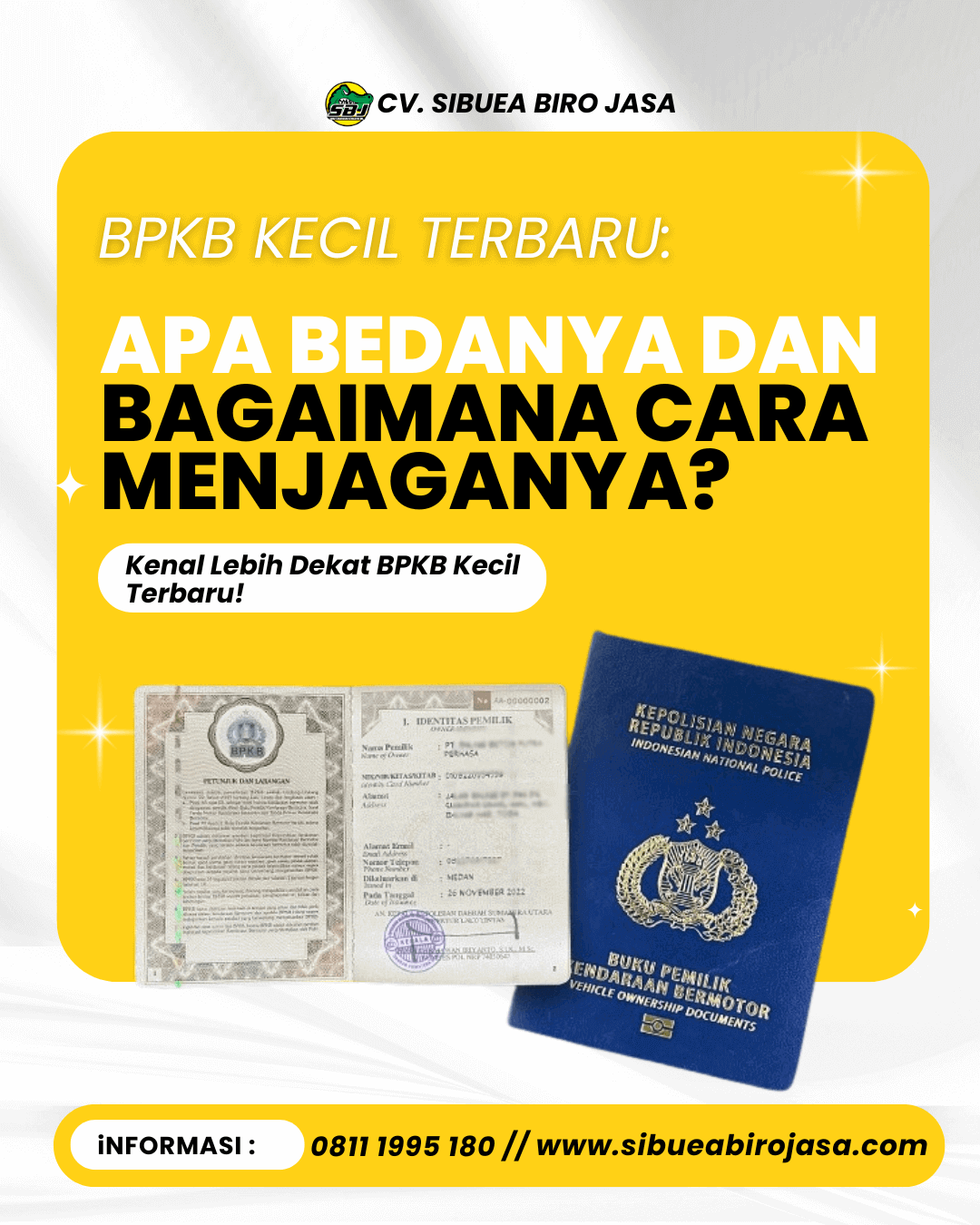 BPKB Kecil Terbaru: Apa Bedanya dan Bagaimana Cara Menjaganya?