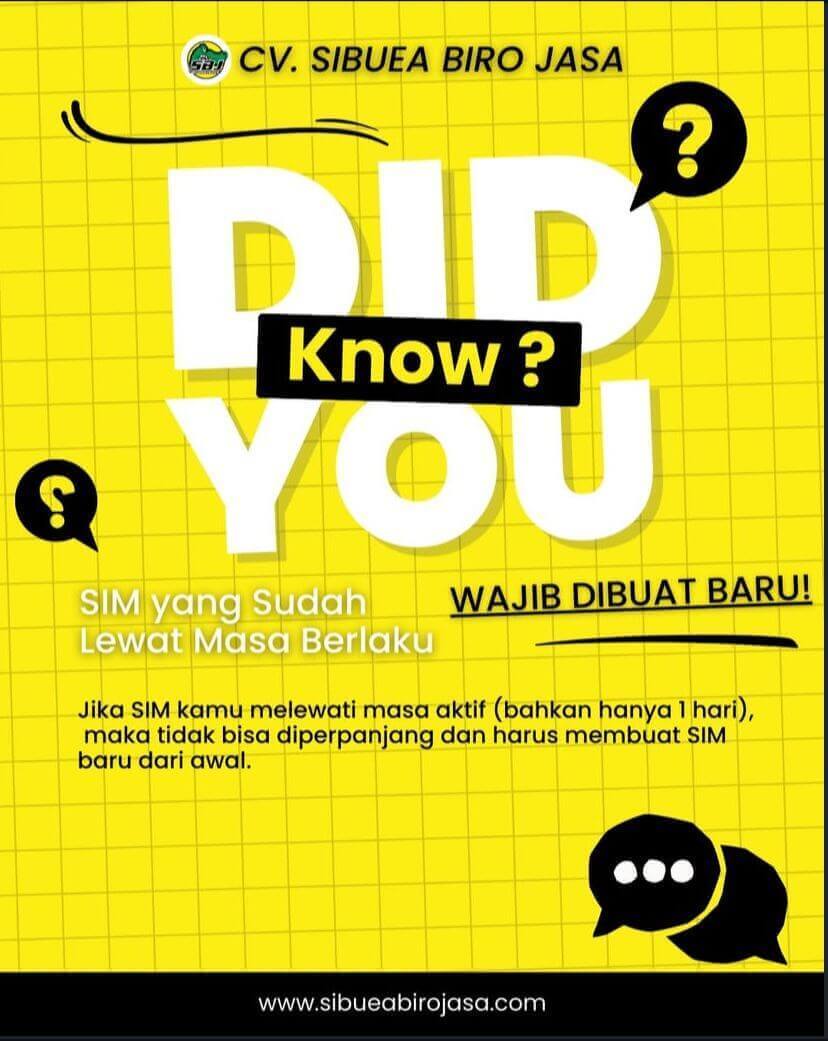 SIM Lewat Masa Berlaku? Ini Penjelasan Lengkap yang Wajib Kamu Tahu