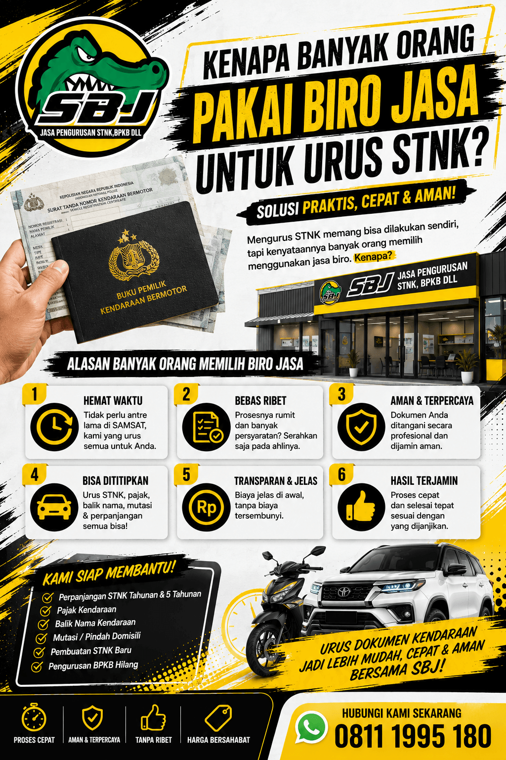 Kenapa Banyak Orang Pakai Biro Jasa untuk Urus STNK?