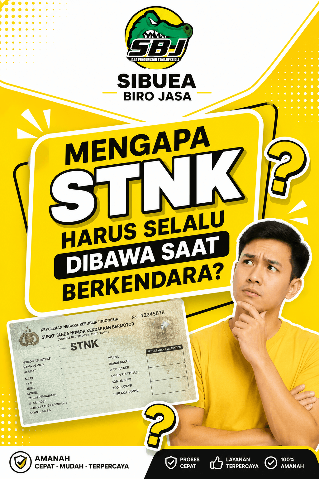 Mengapa STNK Harus Selalu Dibawa Saat Berkendara?