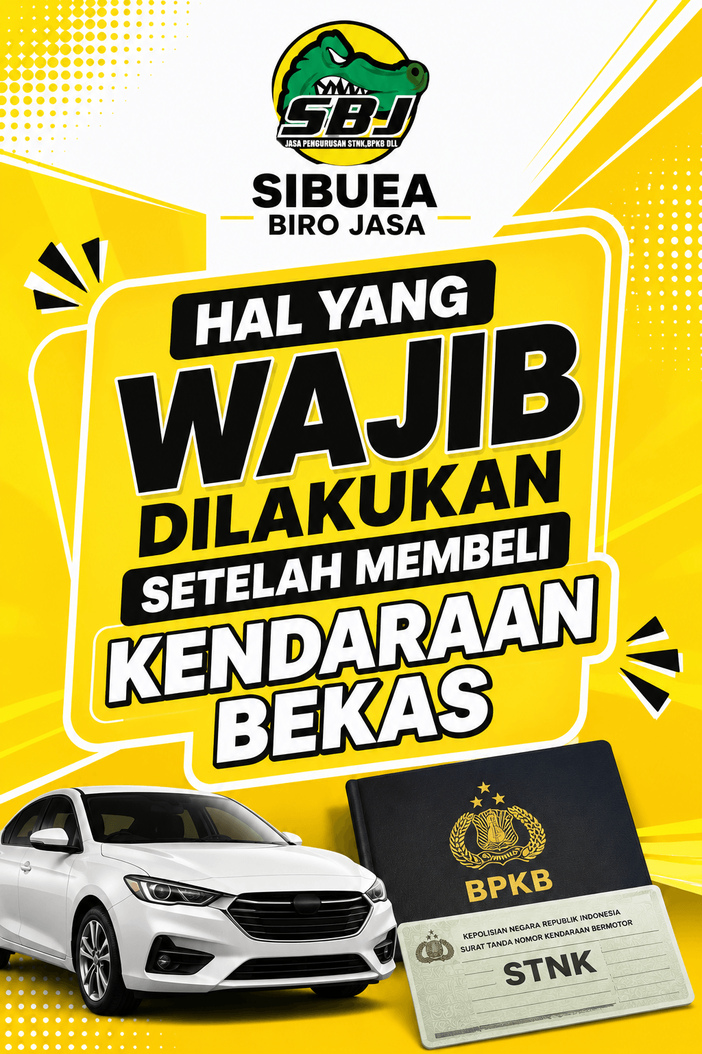 Hal yang Wajib Dilakukan Setelah Membeli Kendaraan Bekas