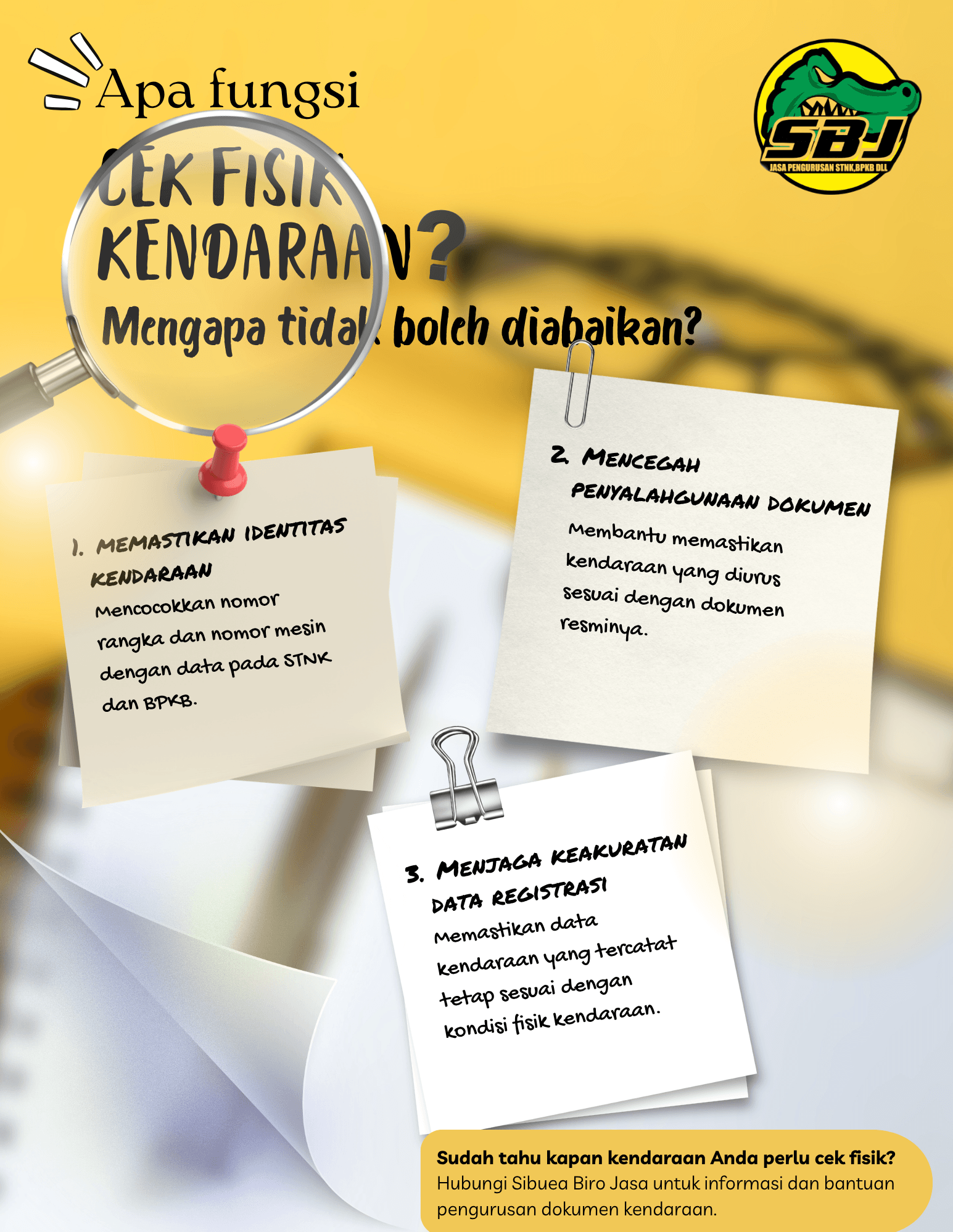 Apa Fungsi Cek Fisik Kendaraan? Mengapa Tidak Boleh Diabaikan?