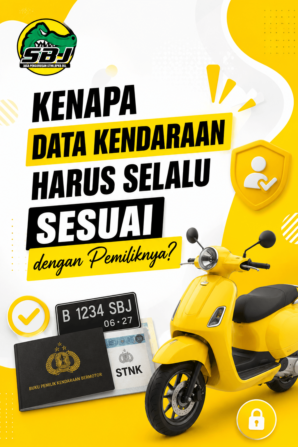 Mengapa Data Kendaraan Harus Selalu Sesuai dengan Pemiliknya?