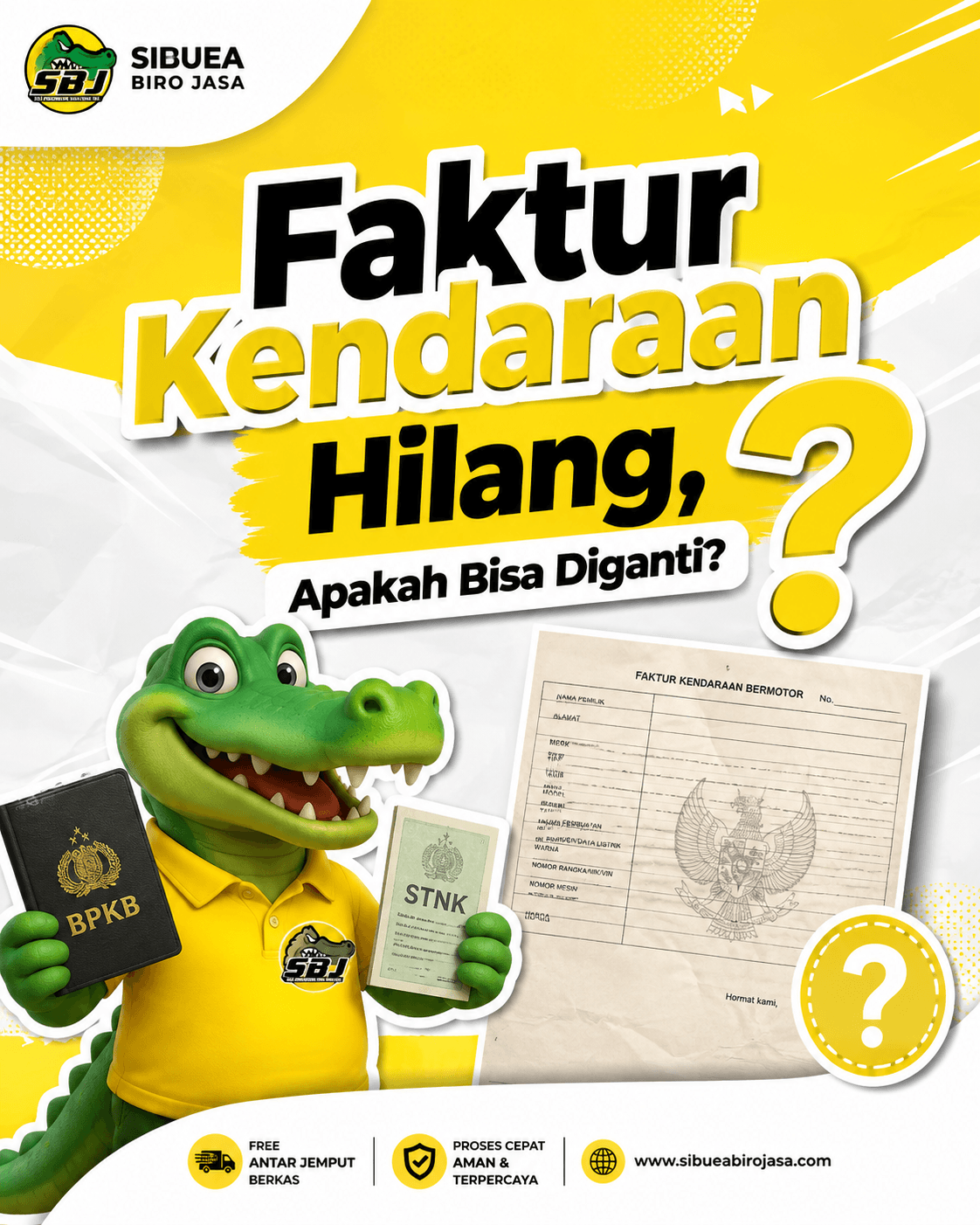 Faktur Kendaraan Hilang, Apakah Bisa Diganti?