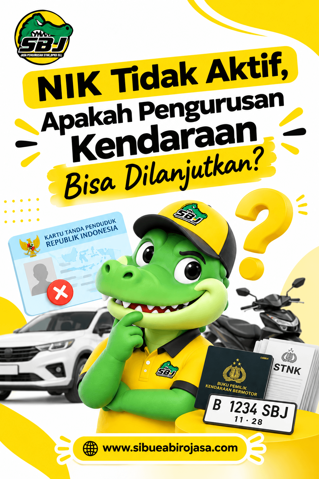 NIK Tidak Aktif, Apakah Pengurusan Kendaraan Bisa Dilanjutkan?