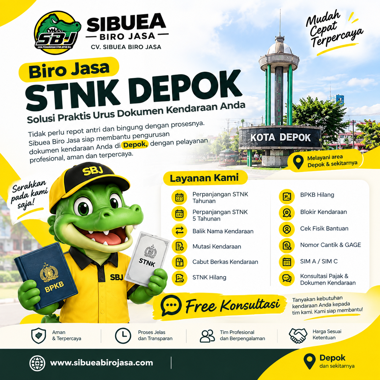 BIRO JASA STNK DEPOK