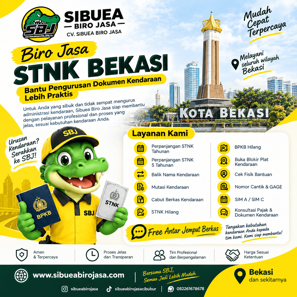BIRO JASA STNK BEKASI