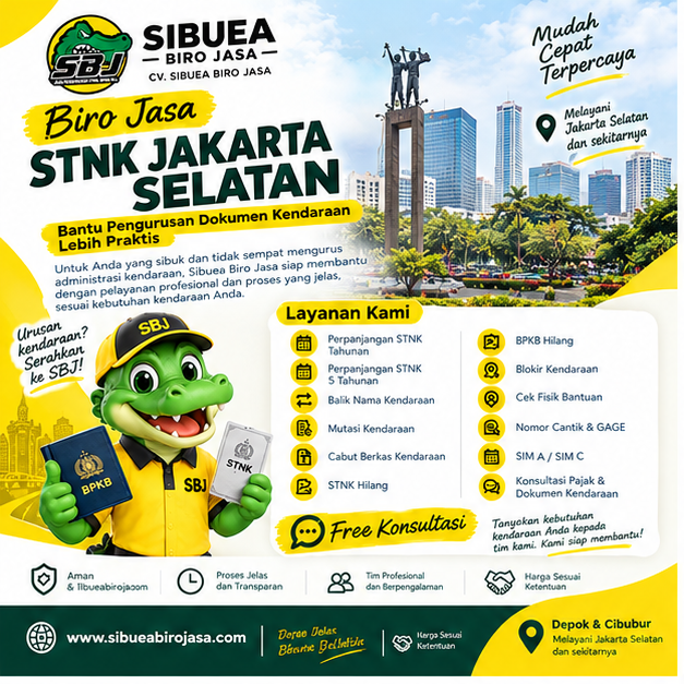 BIRO JASA STNK JAKARTA SELATAN