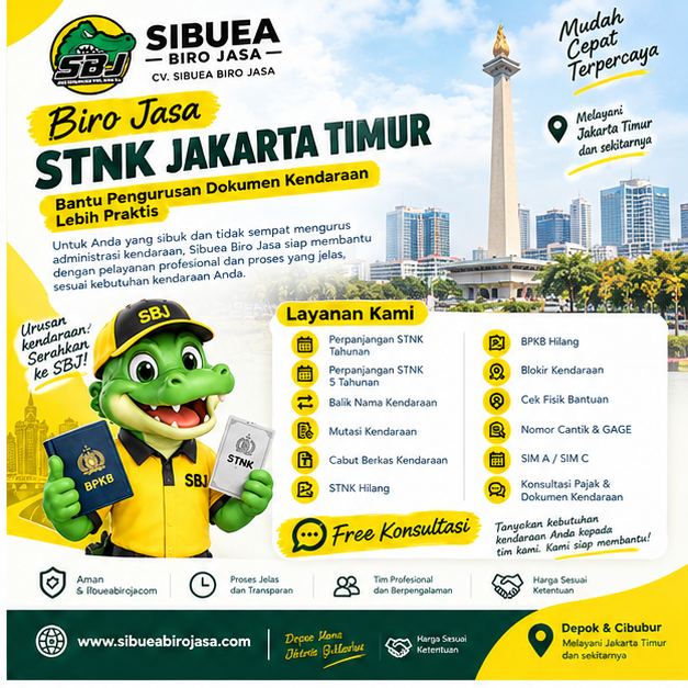 BIRO JASA STNK JAKARTA TIMUR
