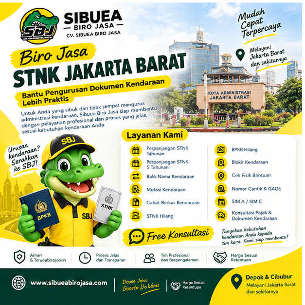 BIRO JASA STNK JAKARTA BARAT