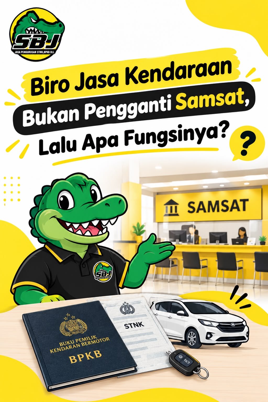 Biro Jasa Kendaraan Bukan Pengganti Samsat, Lalu Apa Fungsinya?