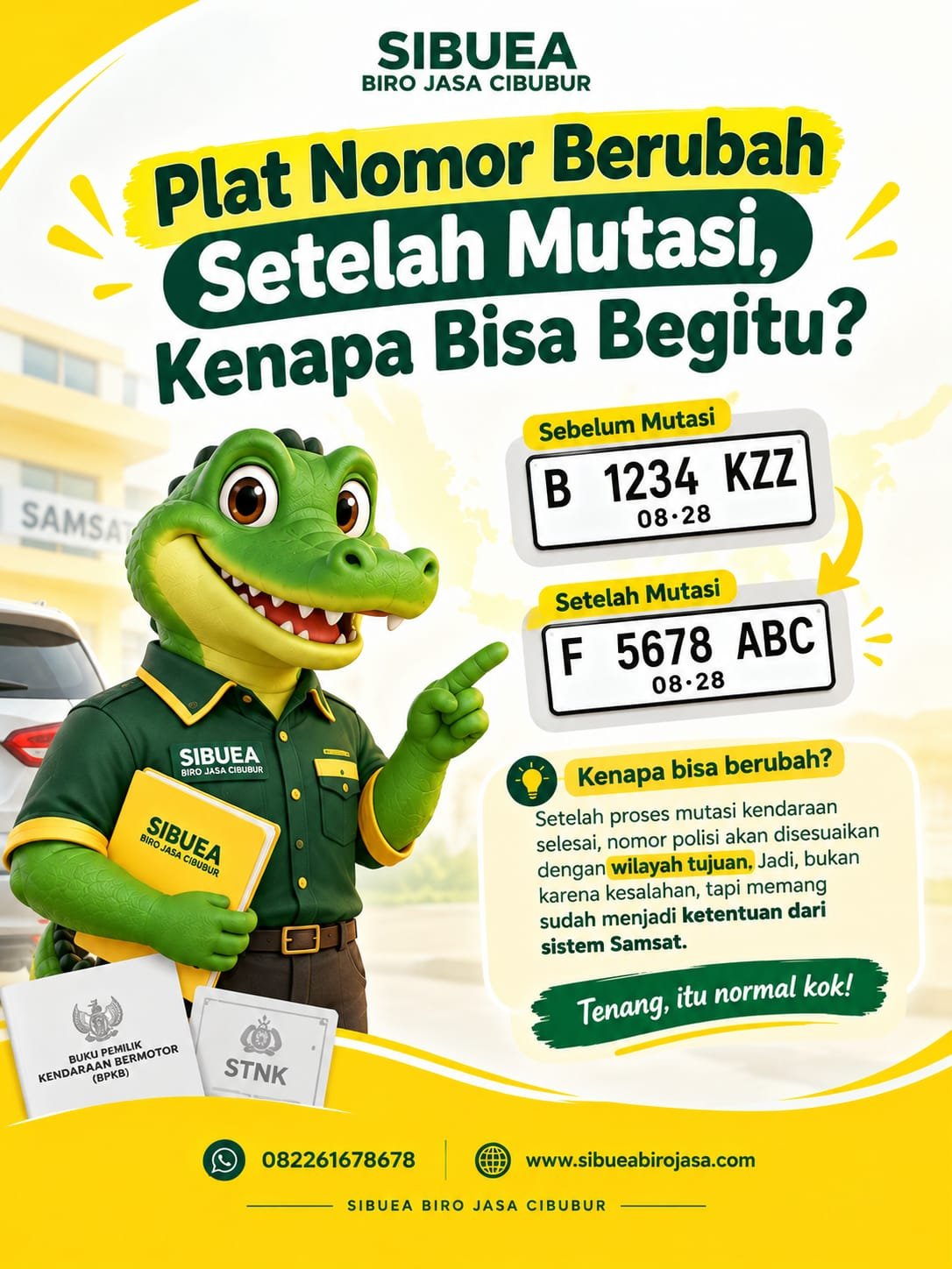 Plat Nomor Berubah Setelah Mutasi, Kenapa Bisa Begitu?