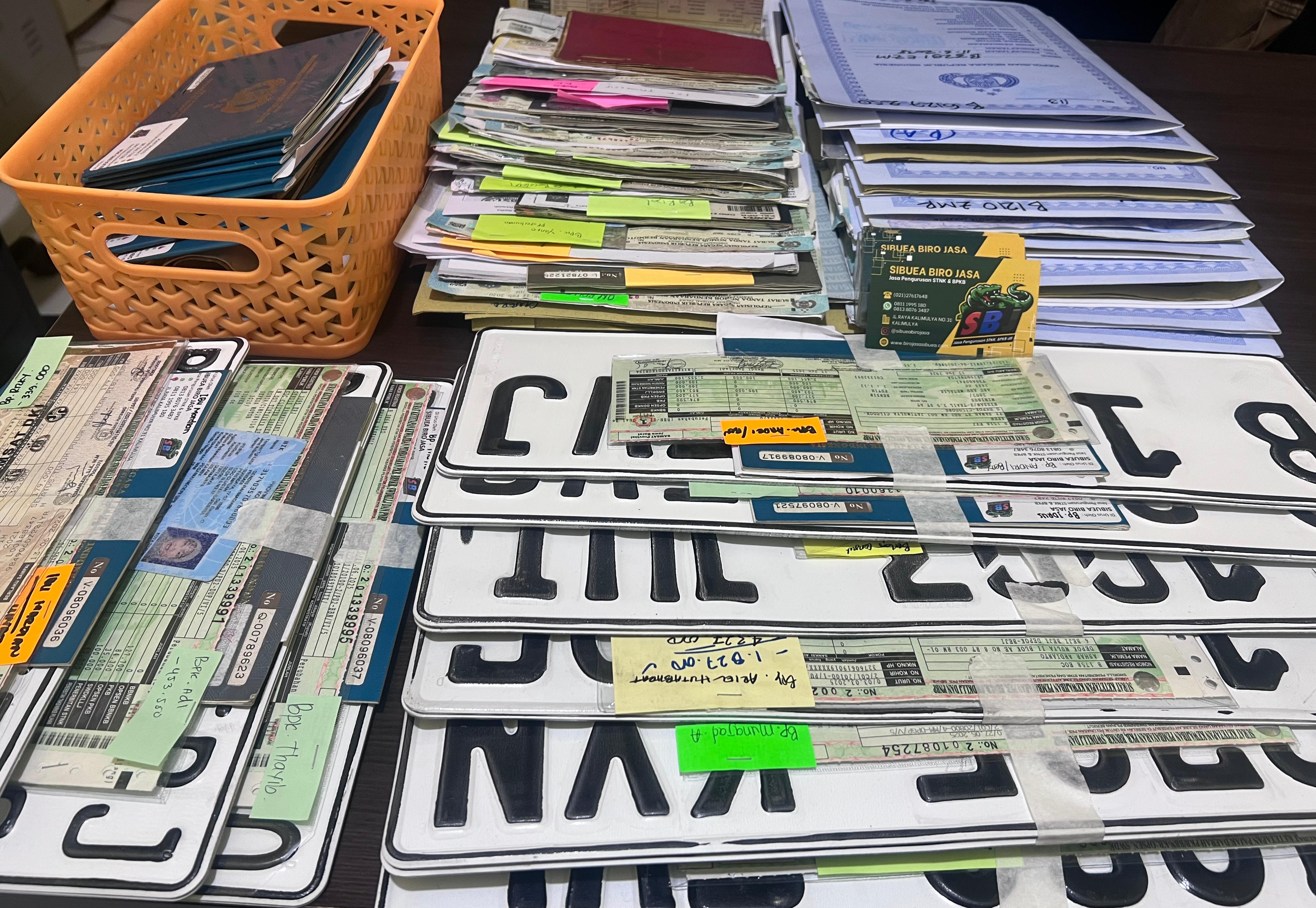 Mutasi Surat Kendaraan Antar Daerah Seluruh Nusantara